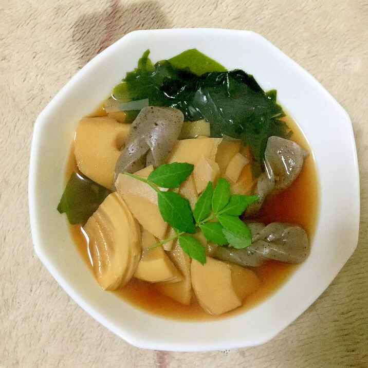 麺つゆde若竹煮